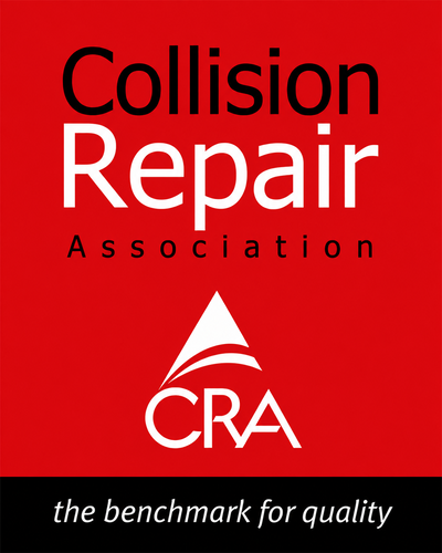 CRA — Collision Repair Association member, the benchmark for quality